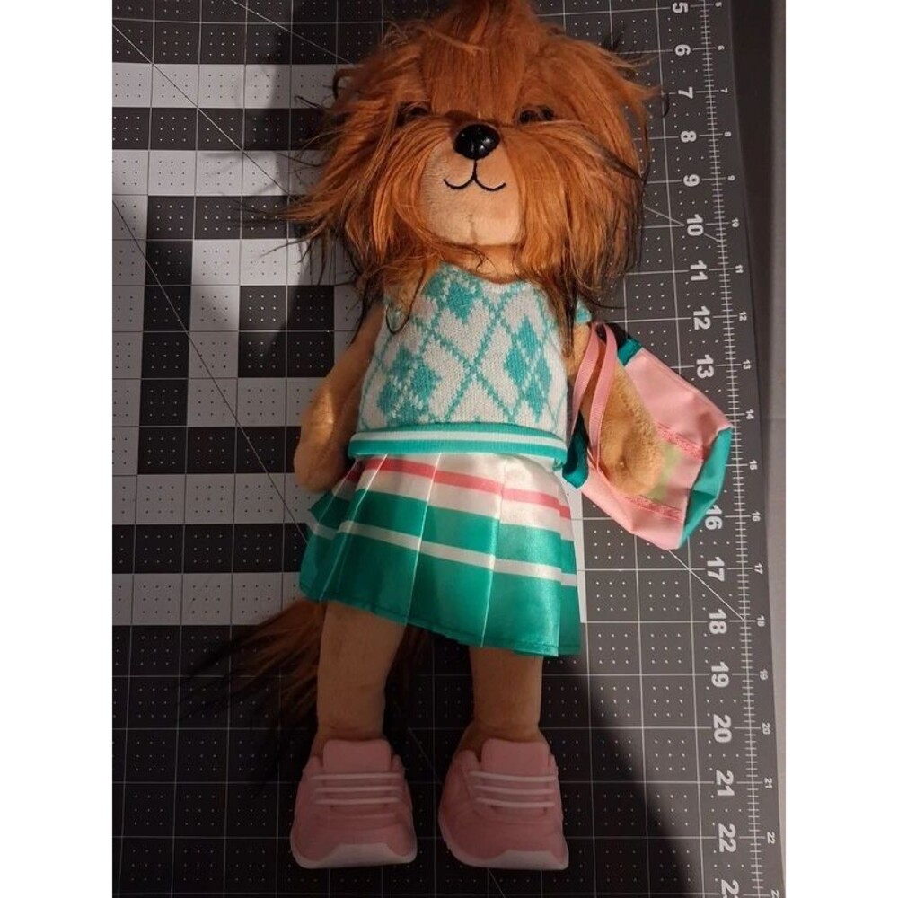 Sunny Days Woof and Co Finley Yorkshire Terrier Puppy Dog Plush
